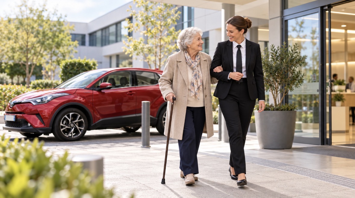 Accompagnement et transport de personnes âgées à Orléans - First Lady VTC