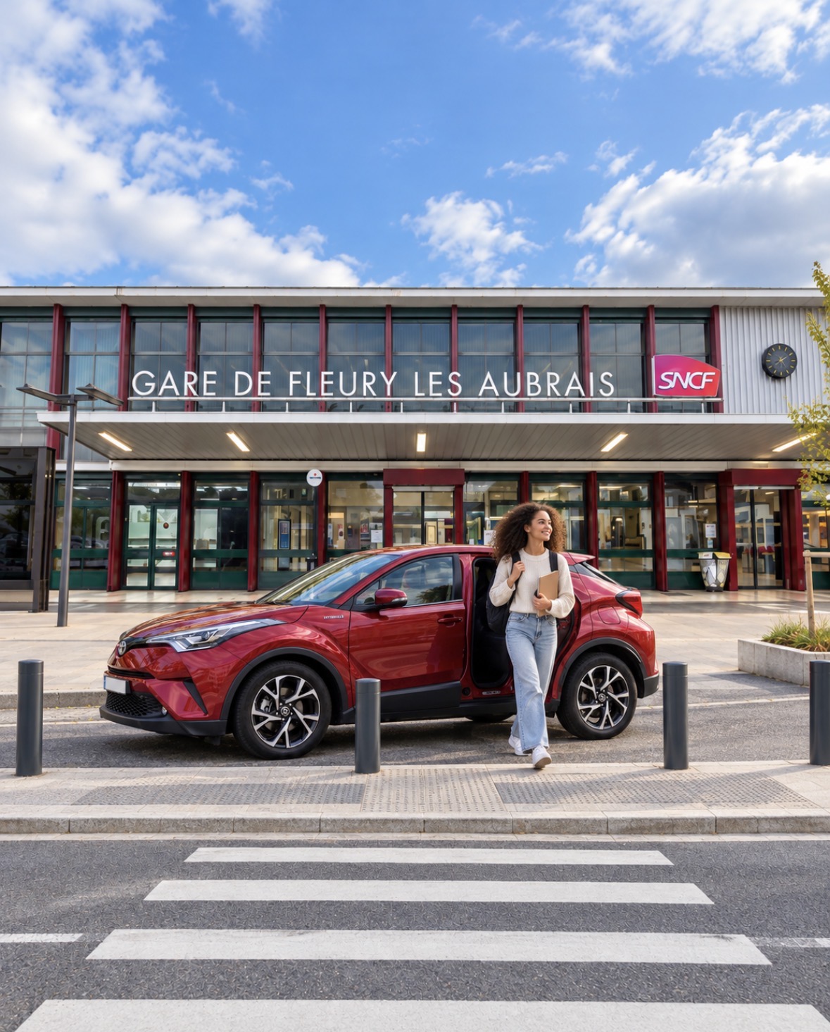 Transfert VTC femme vers la gare des Aubrais à Orléans - First Lady